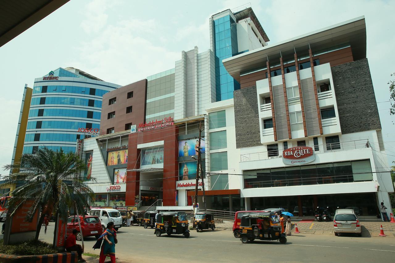 Kga Elite Continental Hotel Tiruvalla Bagian luar foto