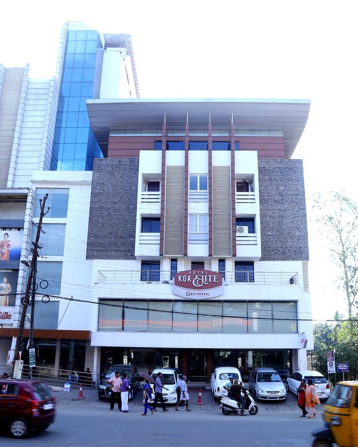 Kga Elite Continental Hotel Tiruvalla Bagian luar foto