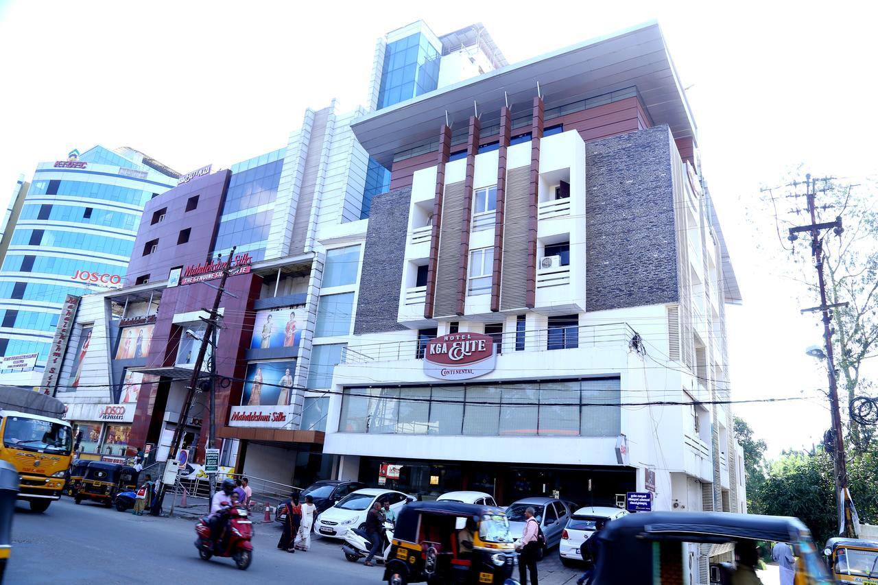 Kga Elite Continental Hotel Tiruvalla Bagian luar foto